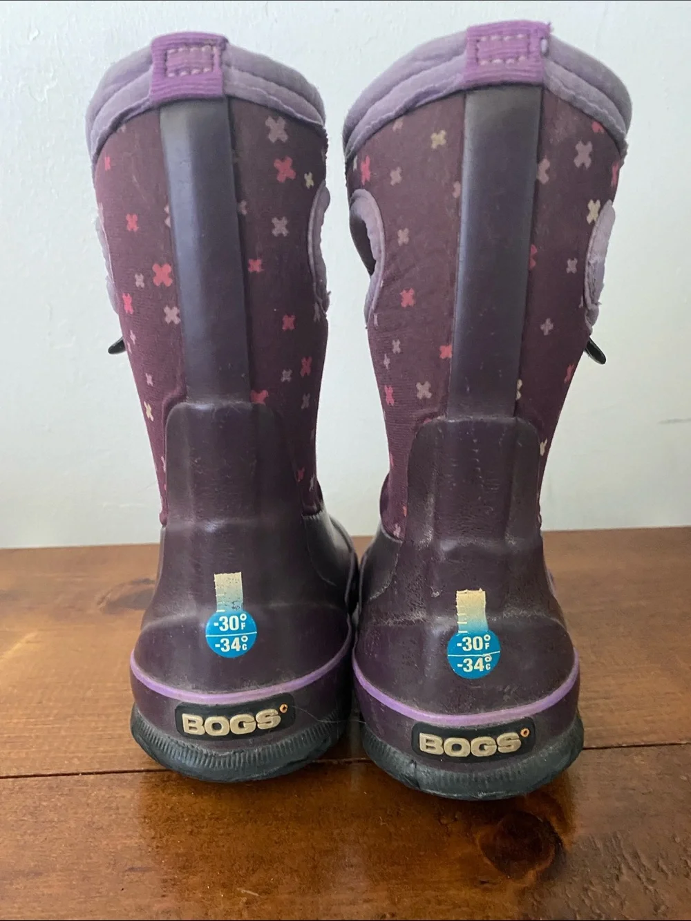 BOGS Purple Waterproof Rain & Snow Boots